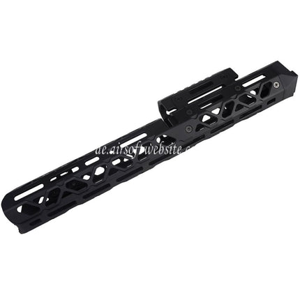5KU KPYK CRC 1U040 Stil 363mm M-LOK Handschutz Schienen System Geeignet für GHK LCT AK Serie AEG GBB Gewehre Airsoft