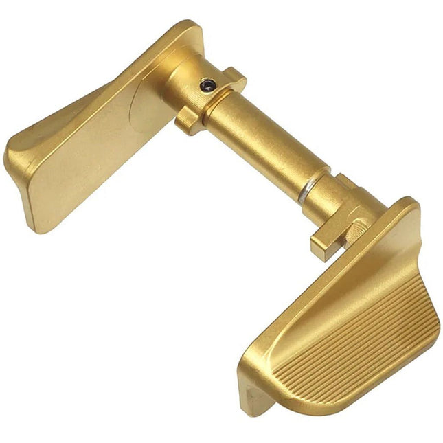 5KU CNC Edelstahl Daumensicherung-Ambi Typ-F Geeignet für KJ Works ASG CZ Shadow2 Serie GBB Pistolen Airsoft