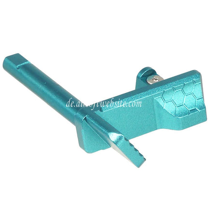 5KU CNC Aluminum Daumenablage Schlittenfanghebel Hive Geeignet für KJ Works ASG CZ Shadow2 Serie GBB Pistolen Airsoft