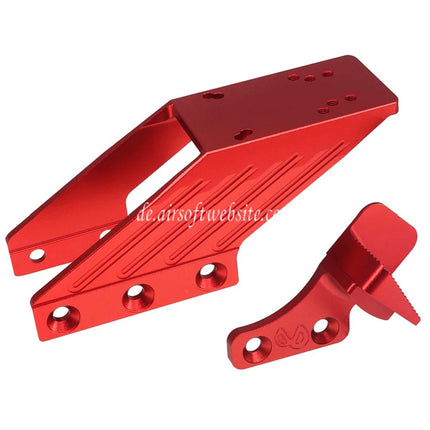 5KU CNC Aluminum Infinity Optikmontage mit Daumenablage Geeignet für 5KU Infinity IMM Kit Hi-Capa Serie GBB Pistolen Airsoft