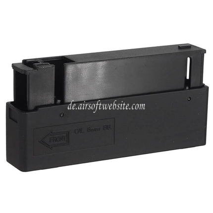 CYMA 20rd Magazin Geeignet für L96 AWF CM706 Bolt Action Scharfschütze Gewehre Airsoft Schwarz