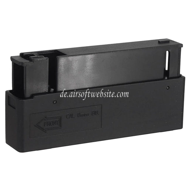 CYMA 20rd Magazin Geeignet für L96 AWF CM706 Bolt Action Scharfschütze Gewehre Airsoft Schwarz