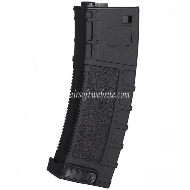 CYMA 400rd Pull-Tab Polymer Wicklung Hi-Cap Magazin Geeignet für M4 M16 Serie AEG Gewehre Airsoft Schwarz