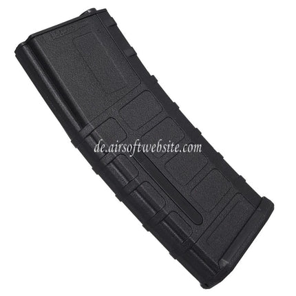 DOUBLE BELL 300rd Polymer PMAG Wicklung Hi-Cap Magazin Geeignet für M4 M16 Serie AEG Gewehre Airsoft Schwarz