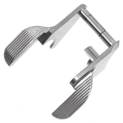 5KU CNC Edelstahl Gloss Daumensicherung-Ambi Geeignet für WE(WE-TECH) AW KJ Tokyo Marui Hi-Capa Serie GBB Pistolen Airsoft