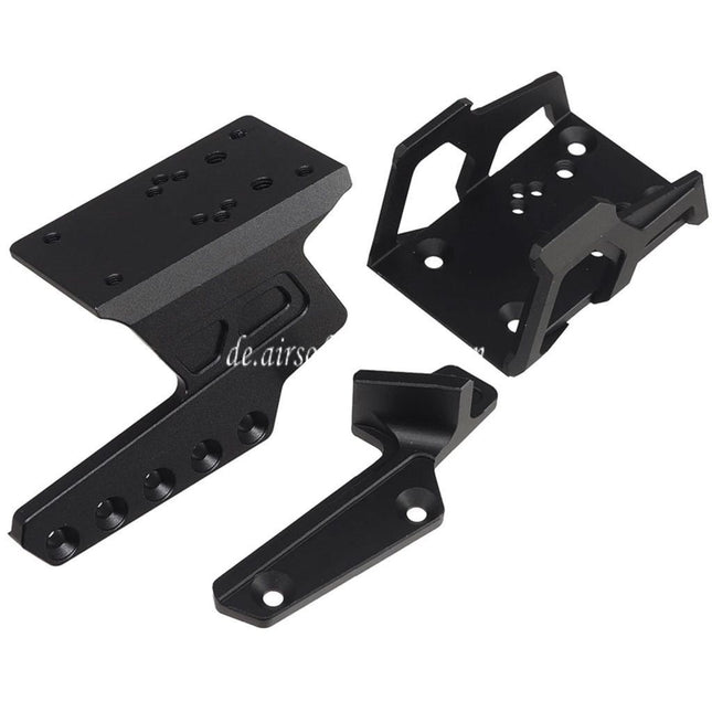 5KU CNC Aluminum Exoskeleton Optikmontage mit Daumenablage Geeignet für Tokyo Marui Hi-Capa Serie GBB Pistolen Airsoft