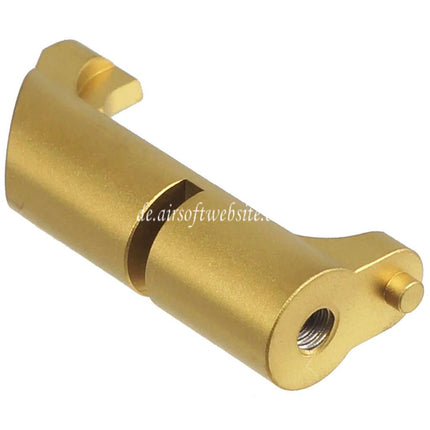 5KU Edelstahl Magazinentriegelung Geeignet für KJ Works ASG CZ Shadow2 TS2 Serie GBB Pistolen Airsoft