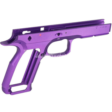 5KU CNC Aluminum 20mm Untere Schiene Rahmen Geeignet für KJ Works ASG CZ Shadow2 Serie GBB Pistolen Airsoft