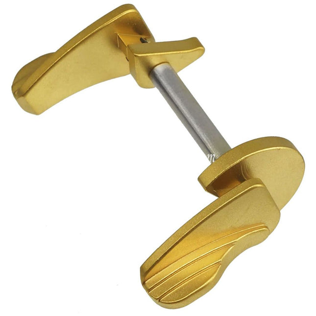 5KU CNC Edelstahl Daumensicherung-Ambi Geeignet für SIG Air VFC P320 M17 M18 X-Serie GBB Pistolen Airsoft