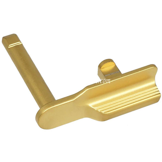 5KU Edelstahl Schlittenfanghebel Typ-1 Geeignet für KJ Works ASG CZ Shadow2 Serie GBB Pistolen Airsoft