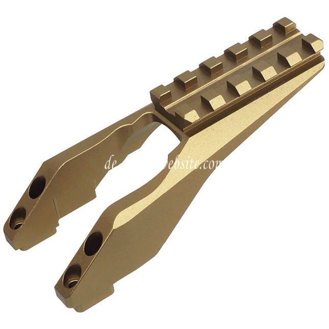5KU CNC Aluminum M1913 20mm Schiene Optik Montage Geeignet für MMS Handguard CYMA AKM AK74 AK104 AK105 Serie Gewehre