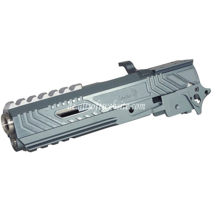 5KU CNC Aluminum Limcat Wildcat Tracker Carry Optik Lauf Schlitten Mitte Rahmen Kit Geeignet für Tokyo Marui Hi-Capa Serie GBB Pistolen Airsoft