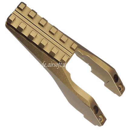 5KU CNC Aluminum M1913 20mm Schiene Optik Montage Geeignet für MMS Handguard Tokyo Marui AKM Serie Gewehre