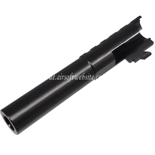 5KU 4.3 Zoll Edelstahl Infinity SVP 9MM äußere Lauf +11mm CW Im Uhrzeigersinn Gewinde Geeignet für Hi-Capa 4.3 Serie GBB Pistolen Airsoft