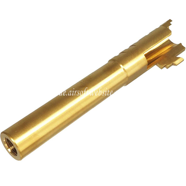 5KU 5.1 Zoll Edelstahl Infinity SVP .45ACP äußere Lauf +11mm CW Im Uhrzeigersinn Gewinde Geeignet für Hi-Capa 5.1 Serie GBB Pistolen Airsoft